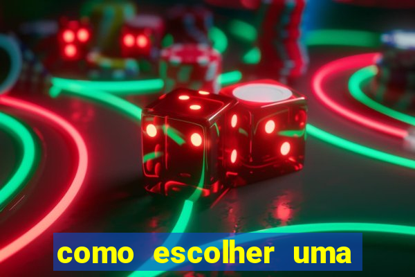 como escolher uma boa cartela de bingo